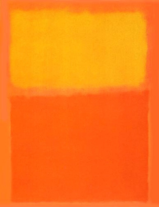 Orange and Yellow painting - Mark Rothko Orange and Yellow art painting